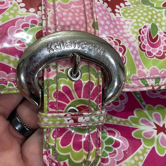 Kalencom Laminated Jazz Ruby Diaper Bag - Picture 2 of 14